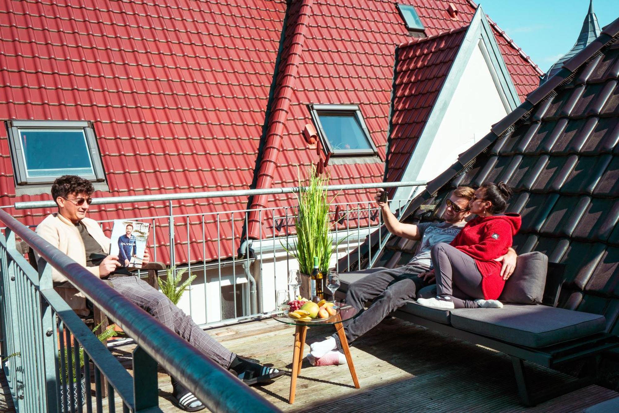 4-Schlafzimmer-Terrassensuite Oasis - Workspace Em-Apartments Deutschland Bielefeld Zewnętrze zdjęcie